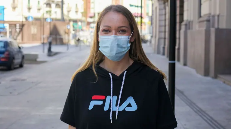 Poster for Brazilian Bianca Naldy Gets Picked Up on the Street