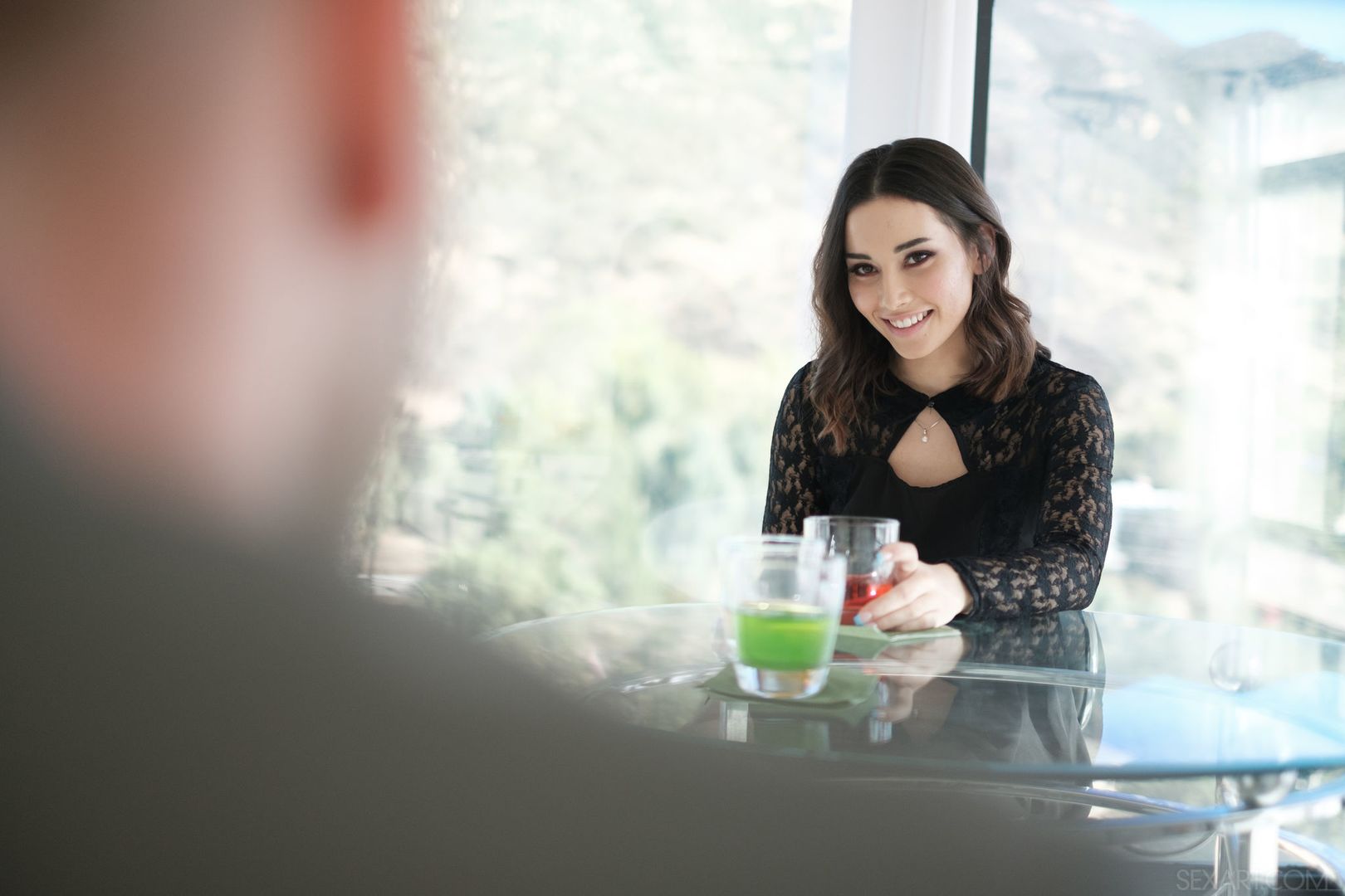 Aria Lee Plays a Naughty Role-Play Game with Her Boyfriend gallery image 1