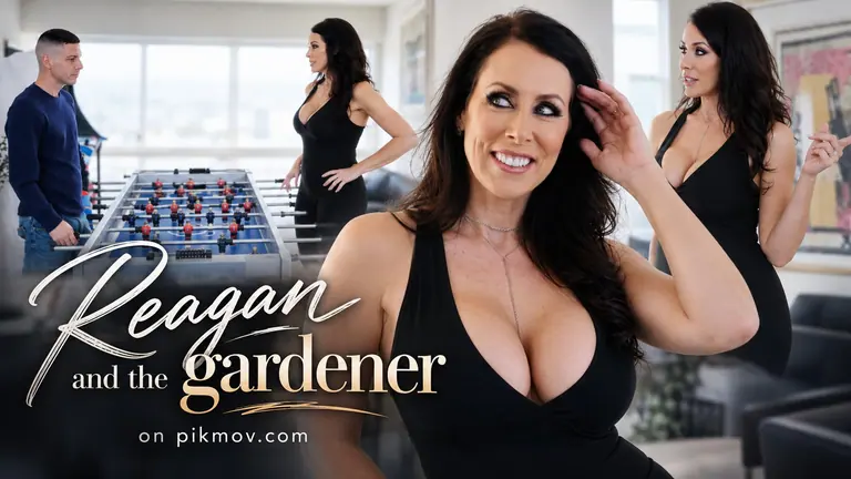 Poster for Reagan Foxx Seduces the Gardener