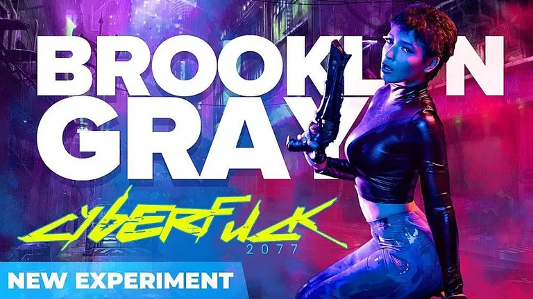 Poster for Brooklyn Gray Cosplays and Gets a Creamy Finish