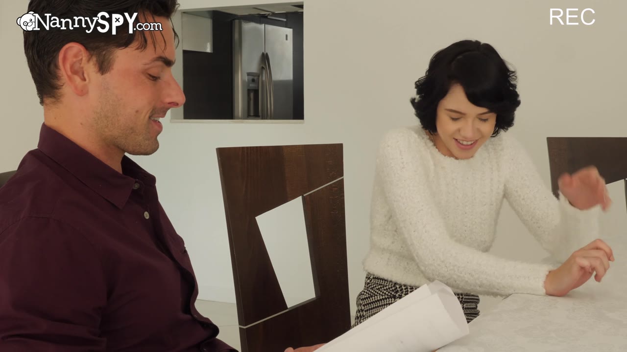 Nanny Cadey Mercury Gets Blackmailed into Fucking the Dad gallery image 1