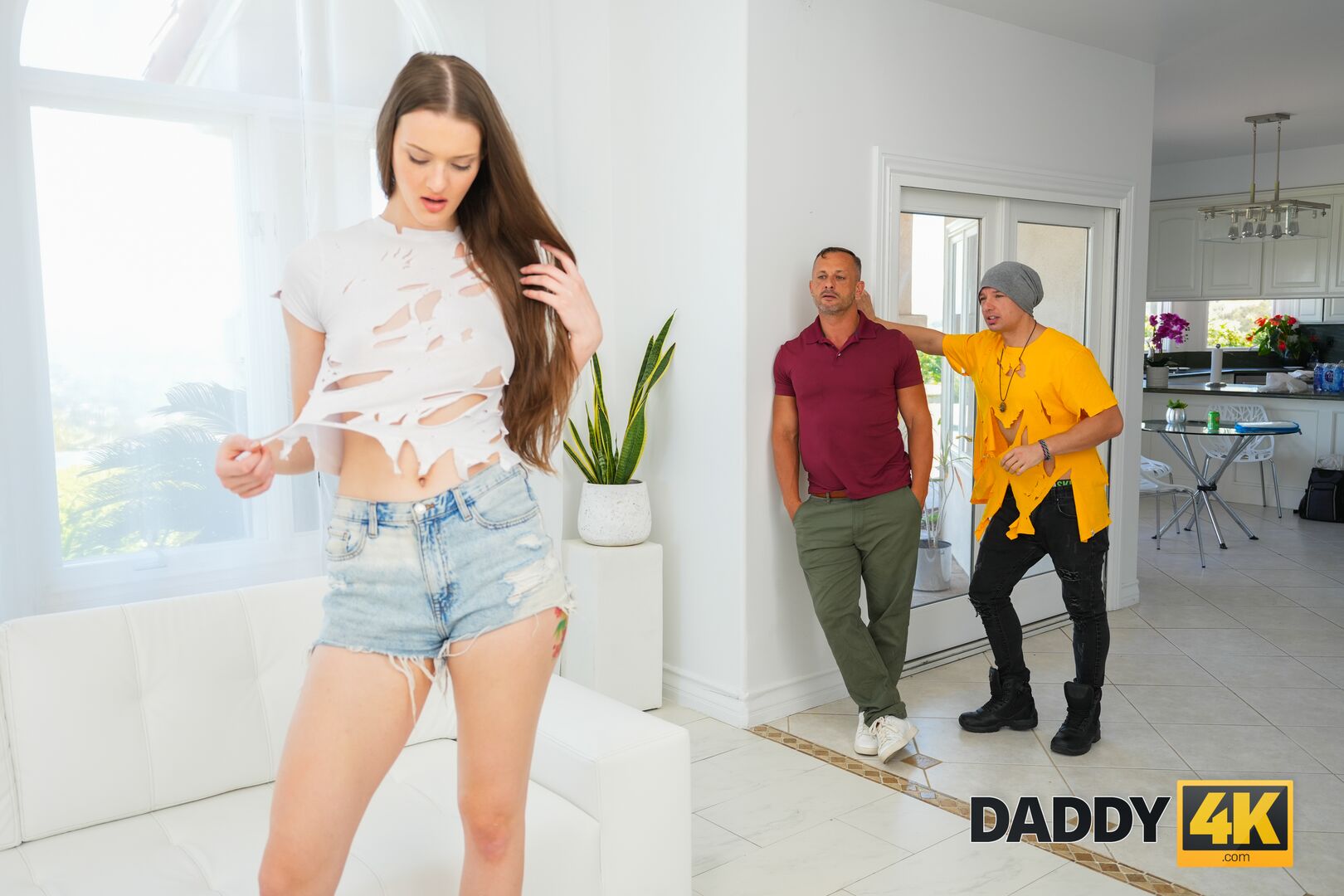 Long-Legged Olivia Madison Fucks Her Admirer gallery image 1