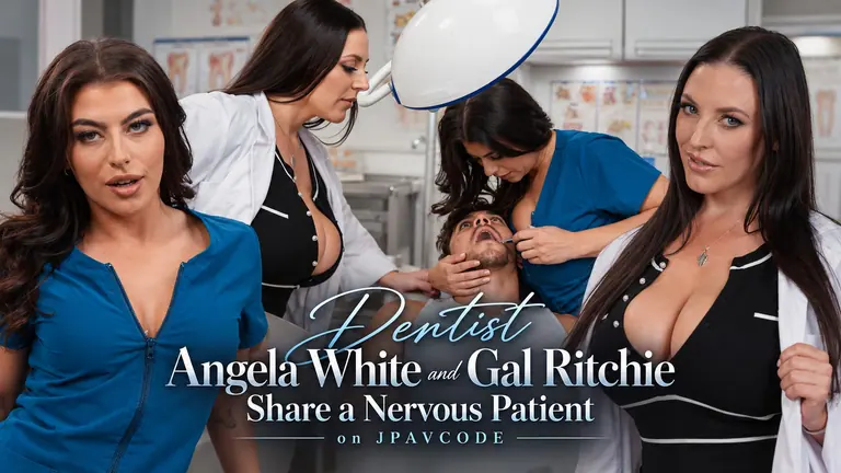Poster for Dentist Angela White and Gal Ritchie Share a Nervous Patient