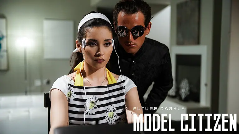 Poster for Aria Lee Plays a Model Citizen in a Dystopian Future