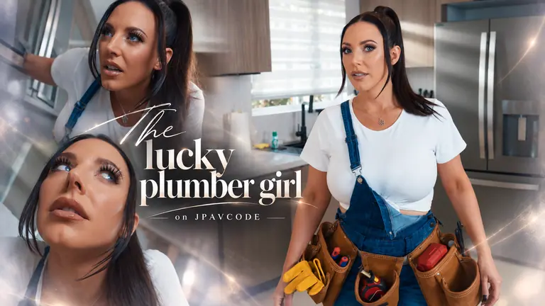 Poster for Plumber Angela White Fixes His Pipe with Anal