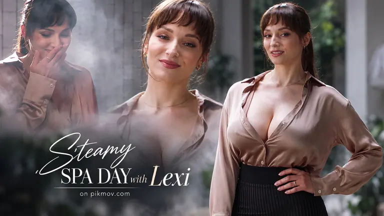 Poster for Lexi Luna Seduces a Spa Guest in the Shower