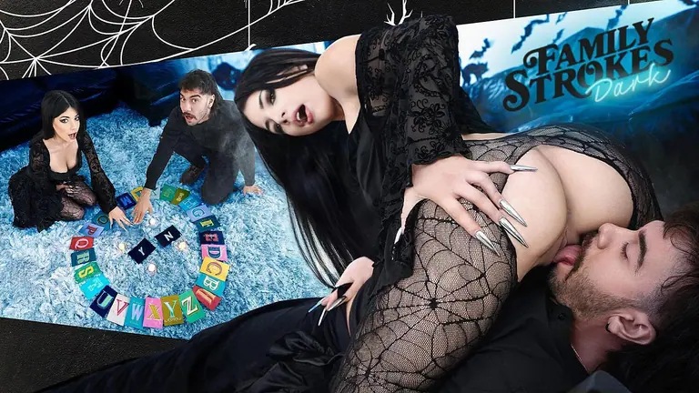 Poster for Asteria Jade Summons a Halloween Demon with Her Stepbrother