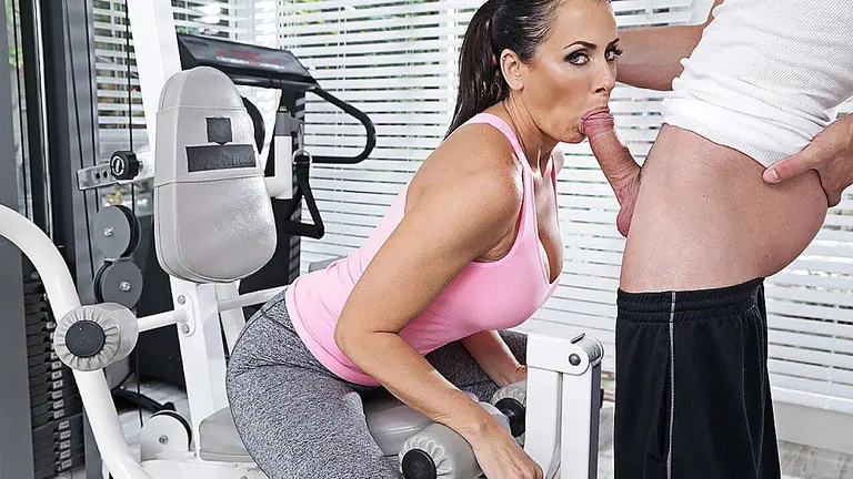 Poster for Reagan Foxx Gives Him a Sloppy Blowjob