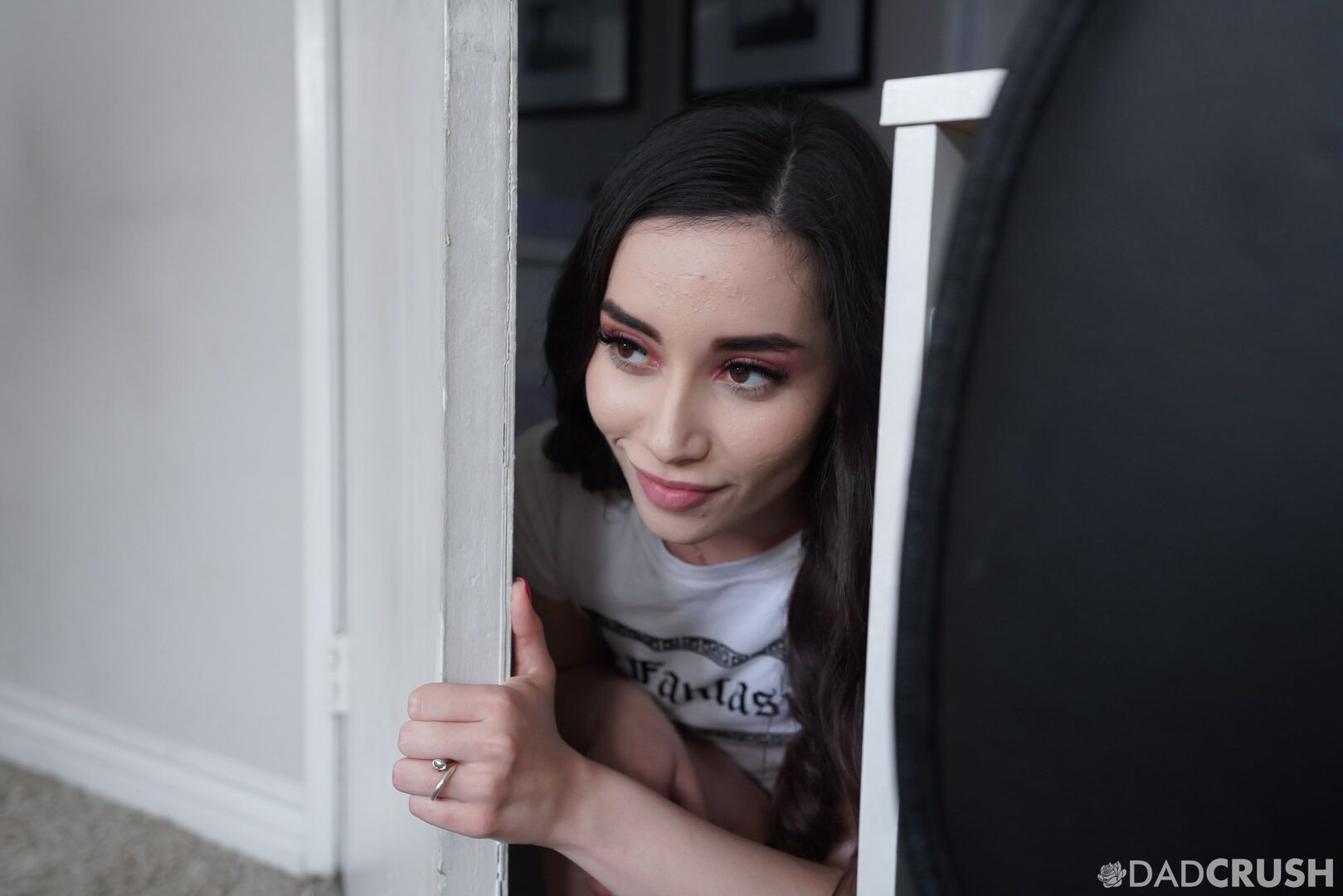 Aria Lee Gets Caught Sneaking In and Pays Her Stepdad Off gallery image 4