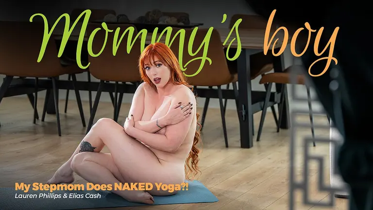 Poster for Lauren Phillips Caught Doing Naked Yoga by Her Stepson