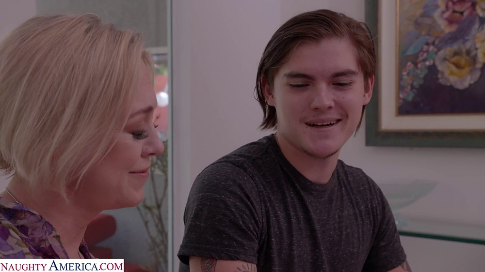 MILF Dee Williams Turns a Study Session Into Sex With Her Son's Friend gallery image 6